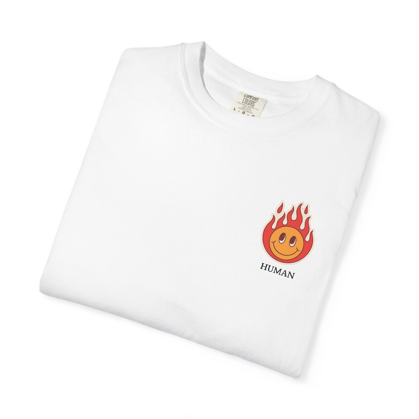 "Happily on fire" Tee - Vintage