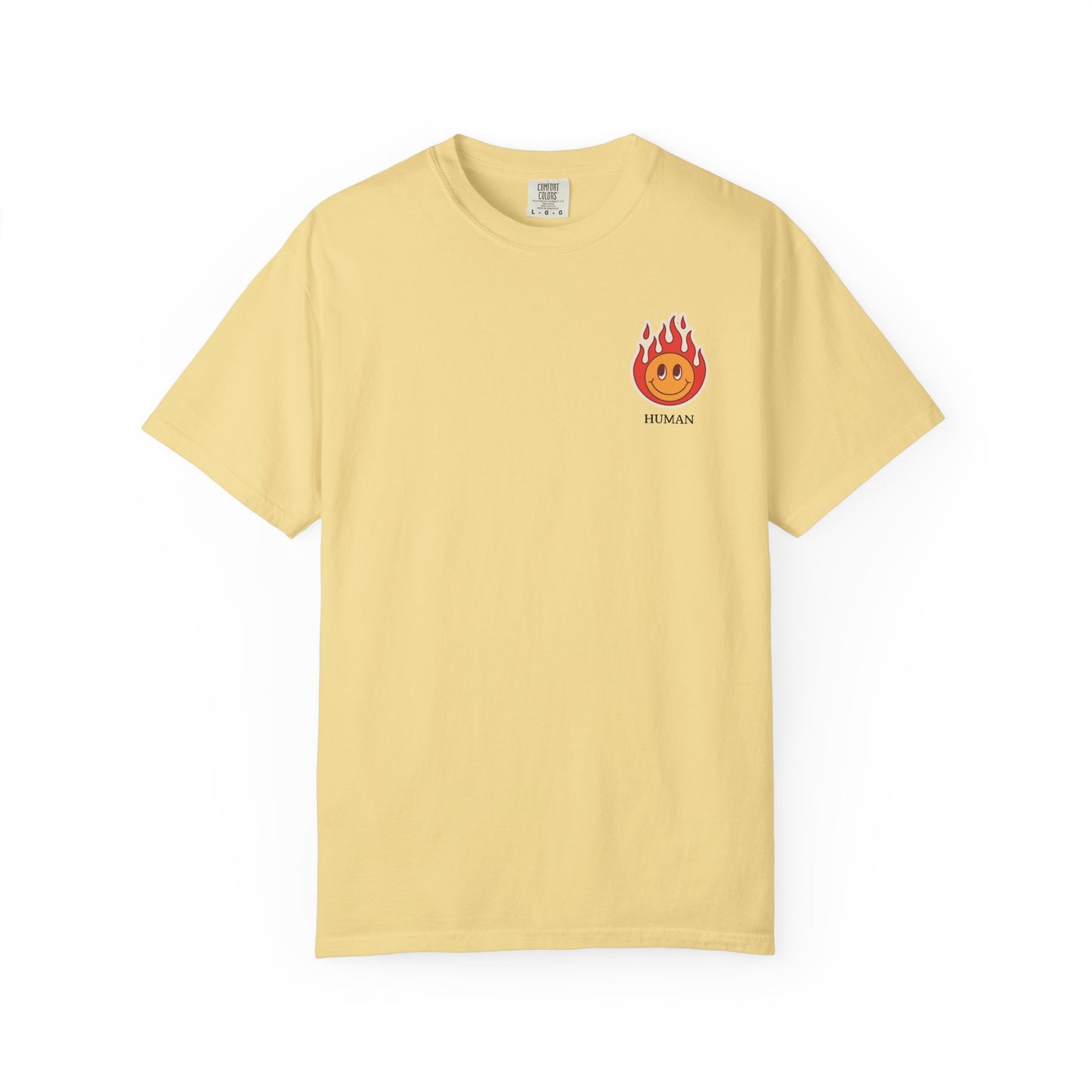 "Happily on fire" Tee - Vintage