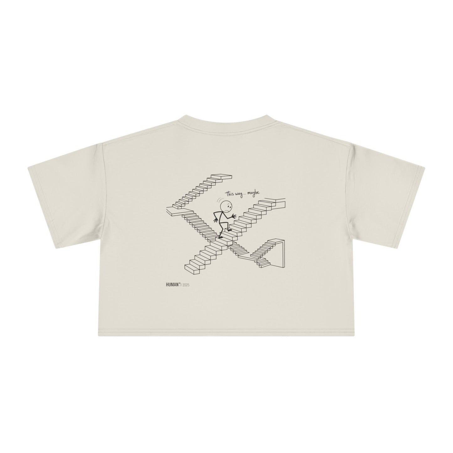 "UNsTabLE" Crop Tee