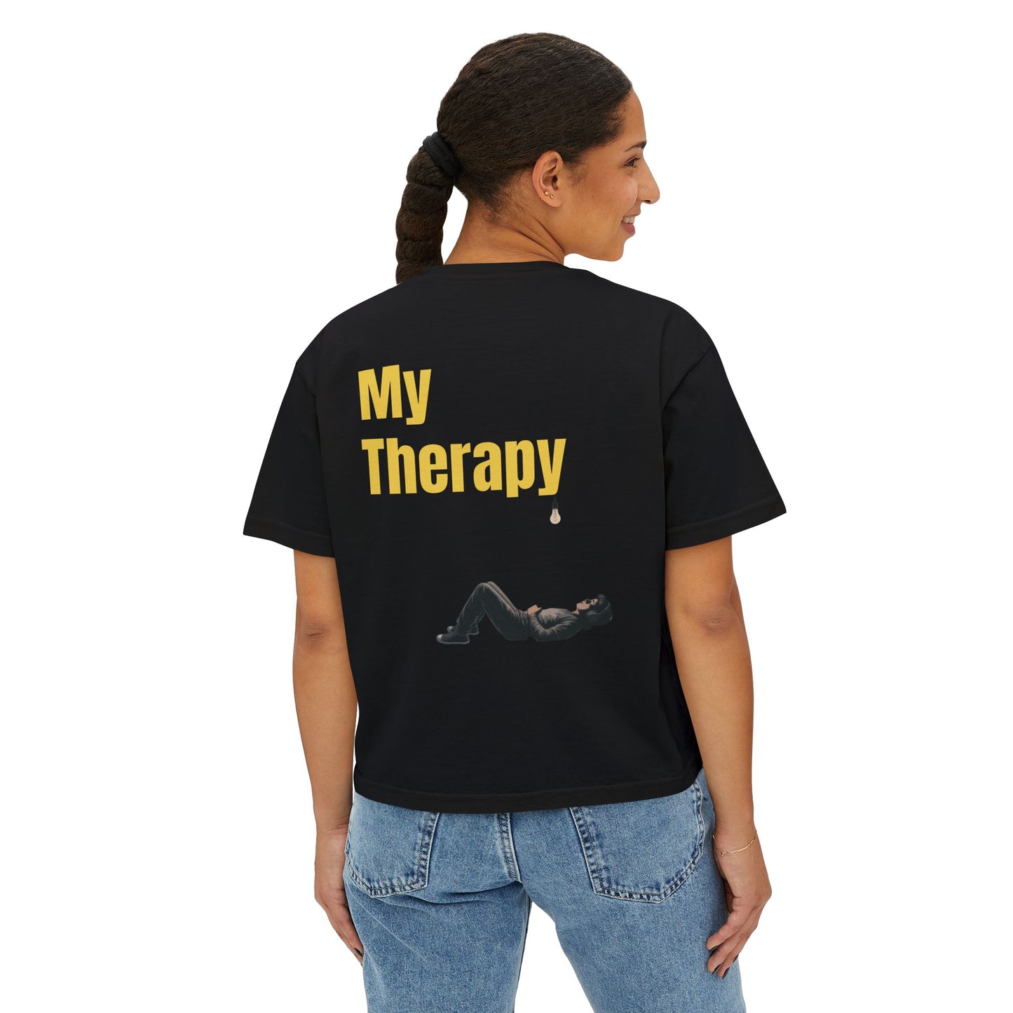 "My Therapy" Boxy Tee