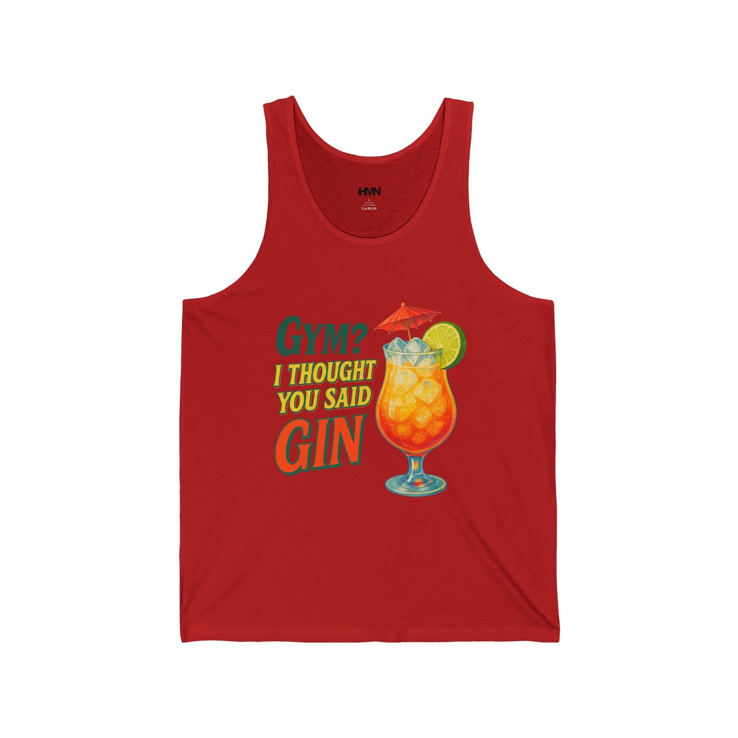 "Gym?" Jersey Tank