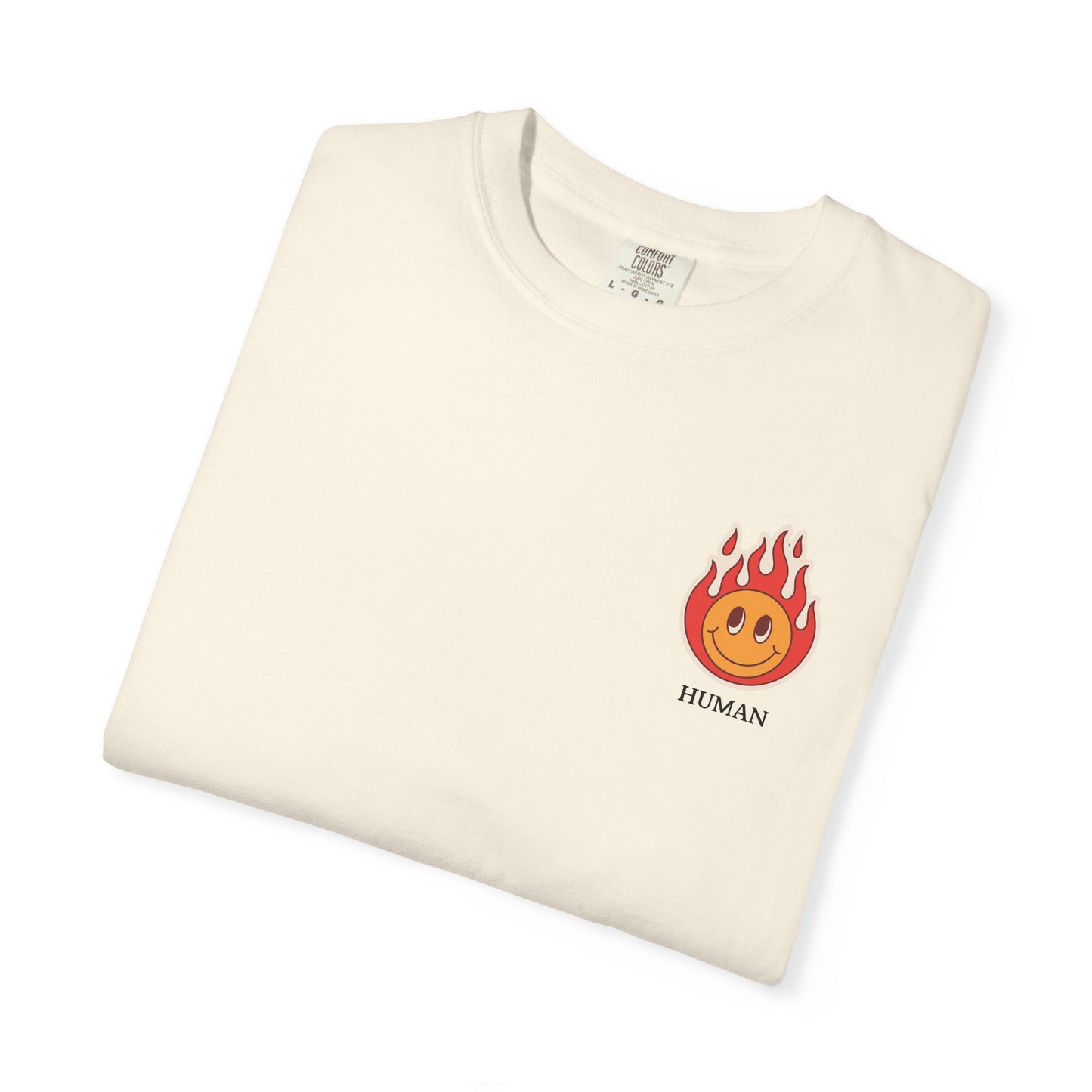 "Happily on fire" Tee - Vintage