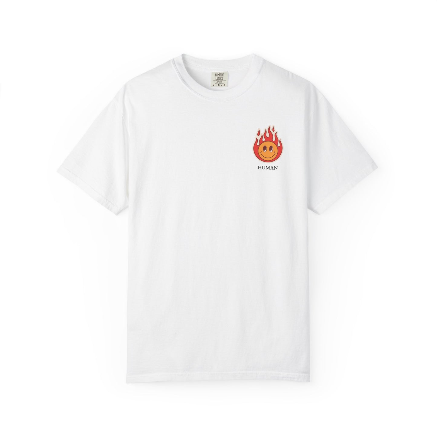 "Happily on fire" Tee - Vintage