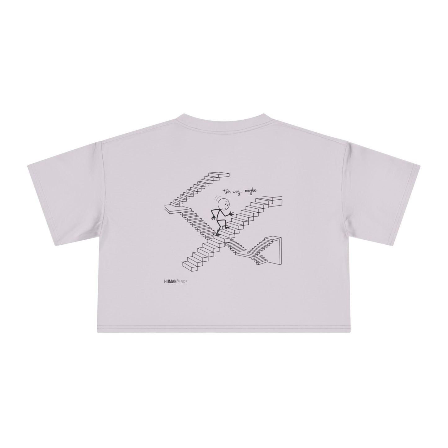 "UNsTabLE" Crop Tee