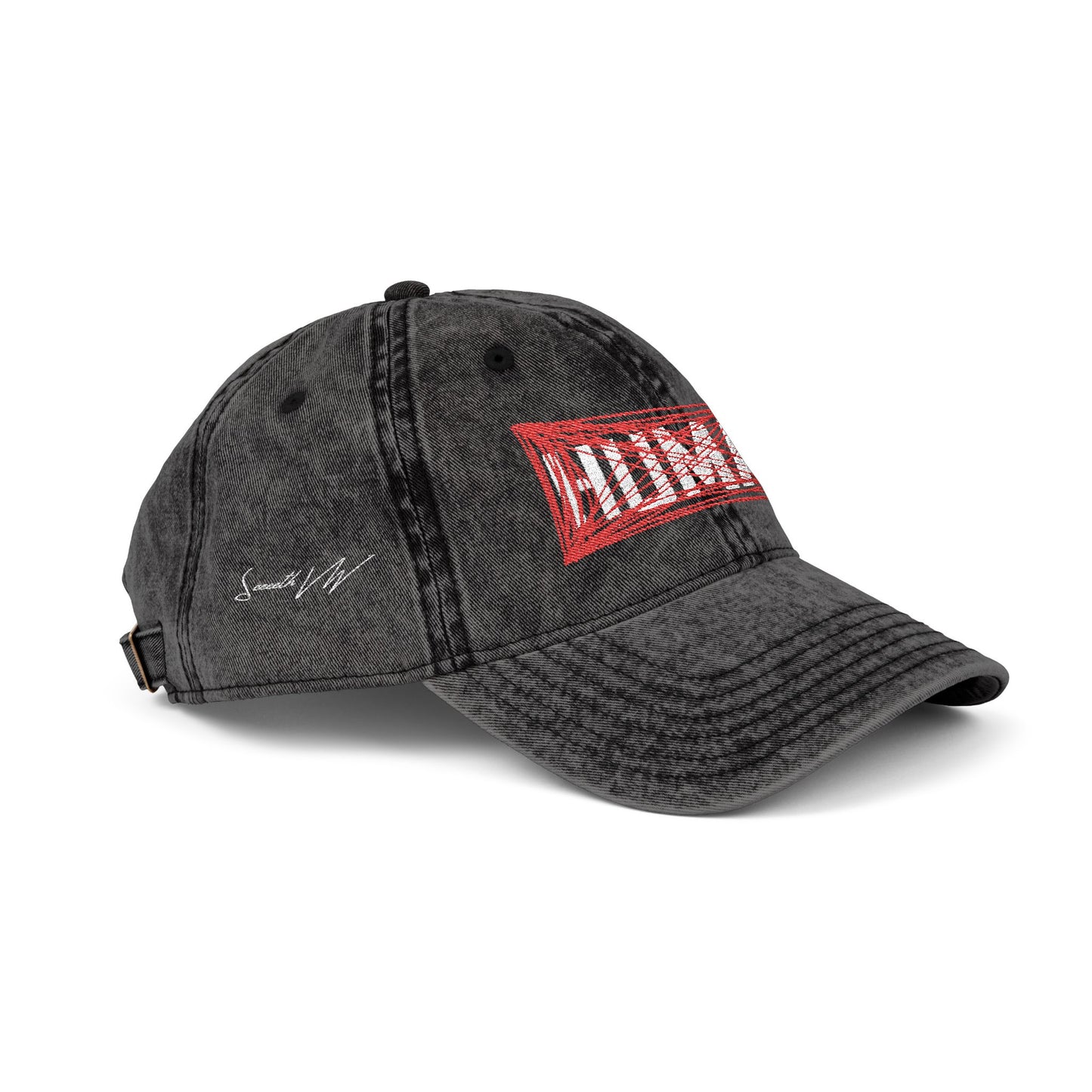 "Trapped" Vintage Cap - Embroidery