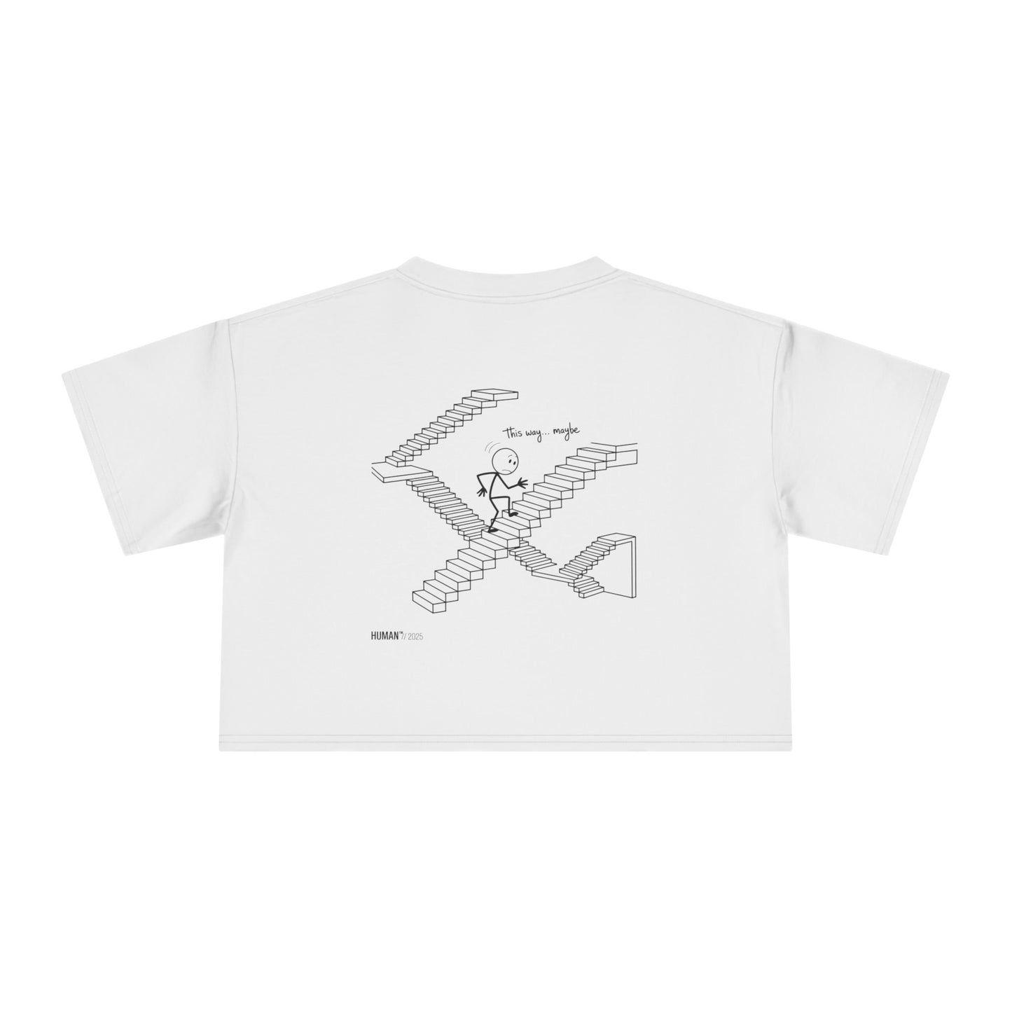 "UNsTabLE" Crop Tee