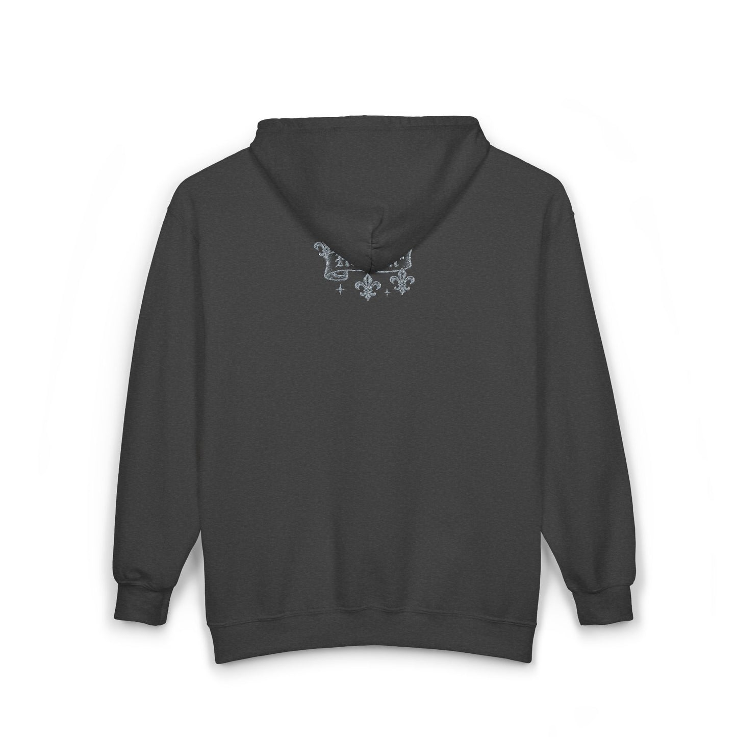 "Darkness" Zip-Up Hoodie - Embroidery