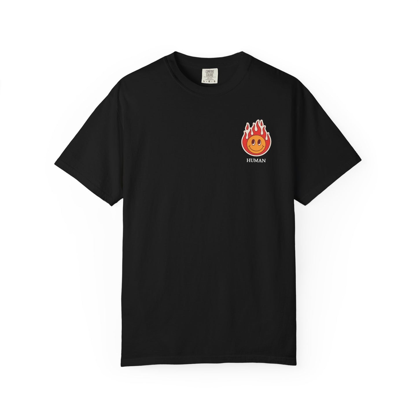 "Happily on fire" Tee - Vintage
