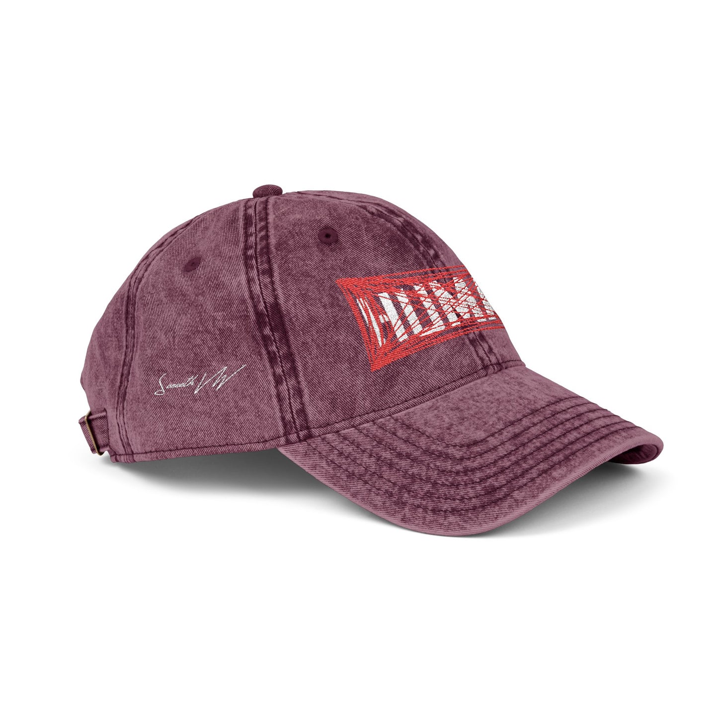 "Trapped" Vintage Cap - Embroidery