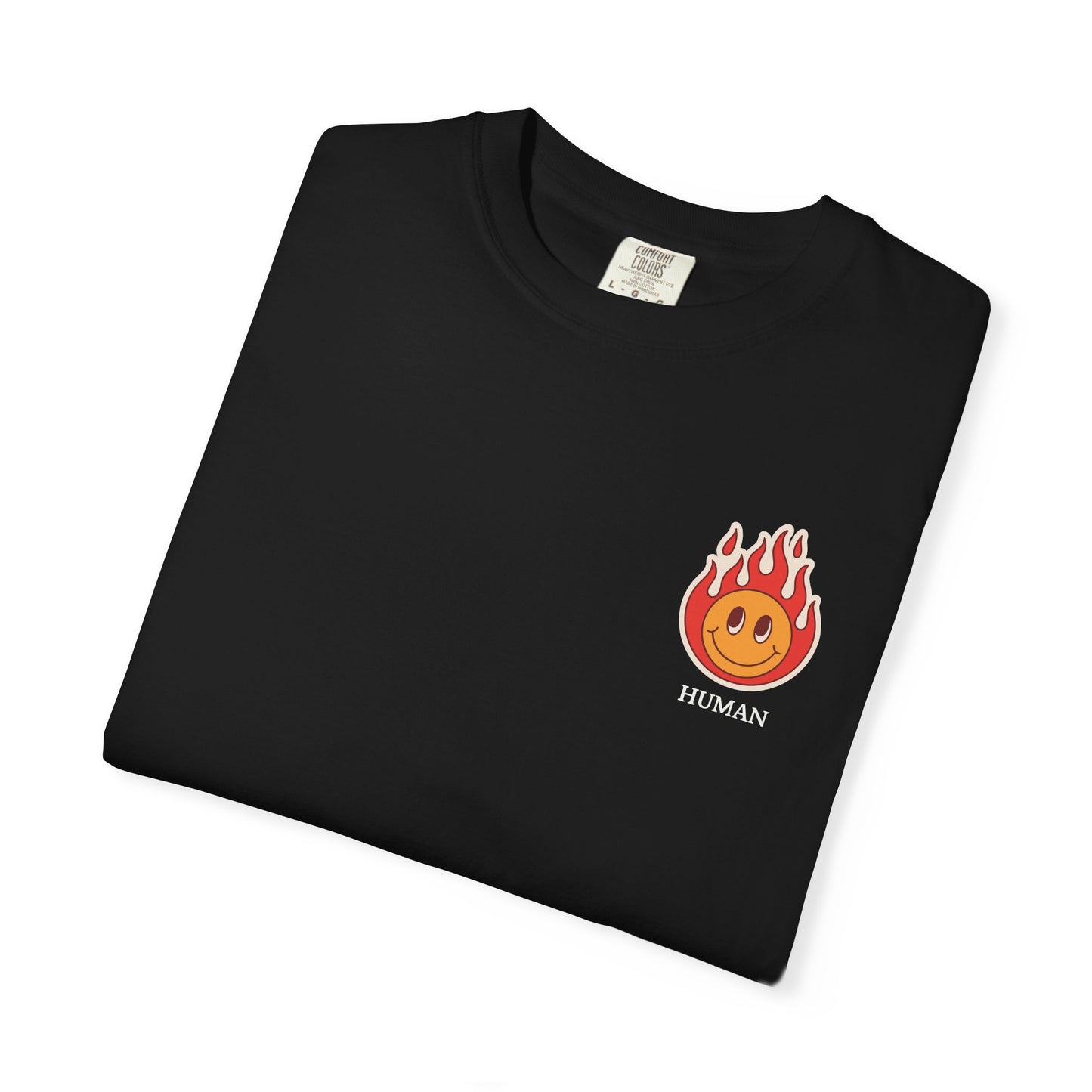 "Happily on fire" Tee - Vintage