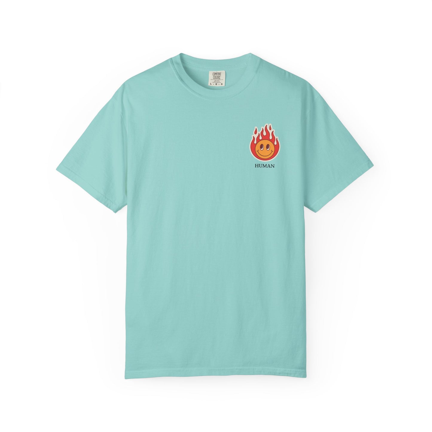 "Happily on fire" Tee - Vintage