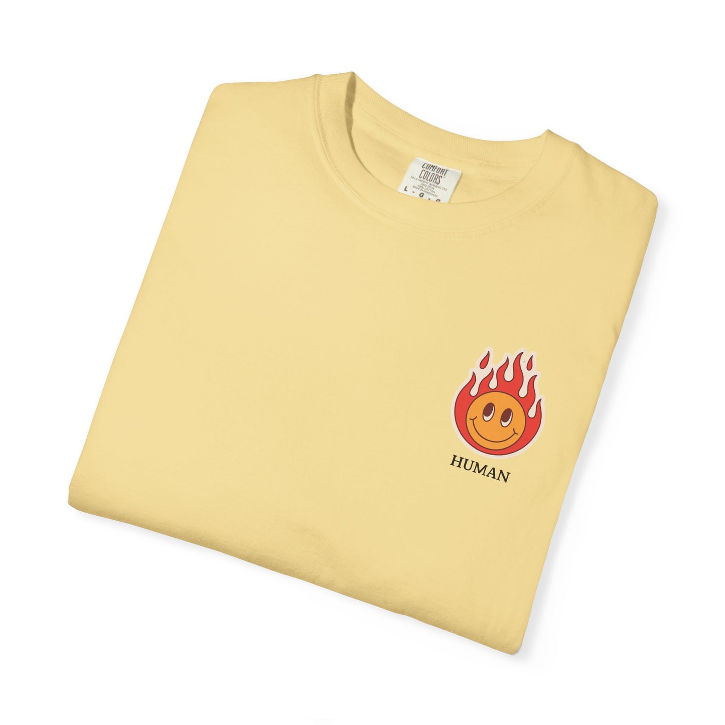 "Happily on fire" Tee - Vintage