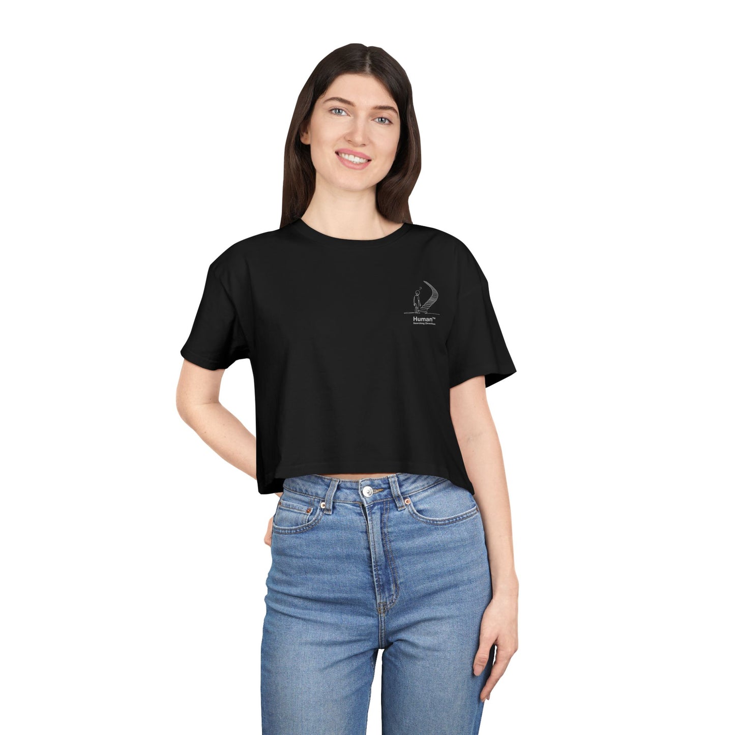 "UNsTabLE" Crop Tee