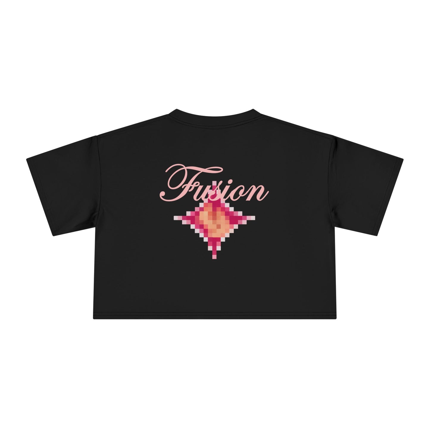 "Fusion" Crop Tee