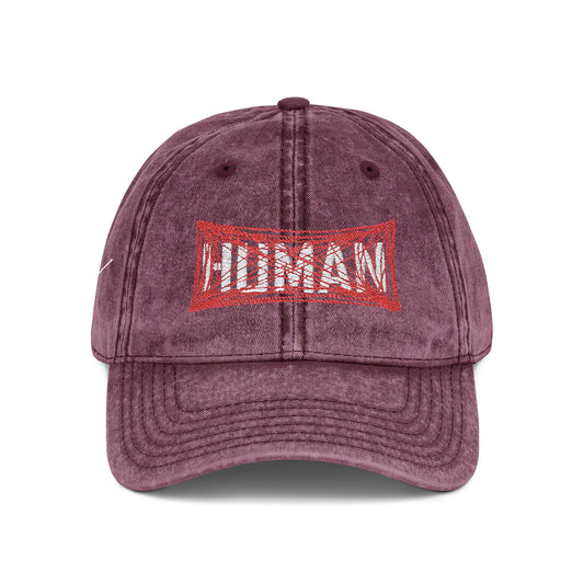 "Trapped" Vintage Cap - Embroidery