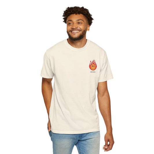 "Happily on fire" Tee - Vintage