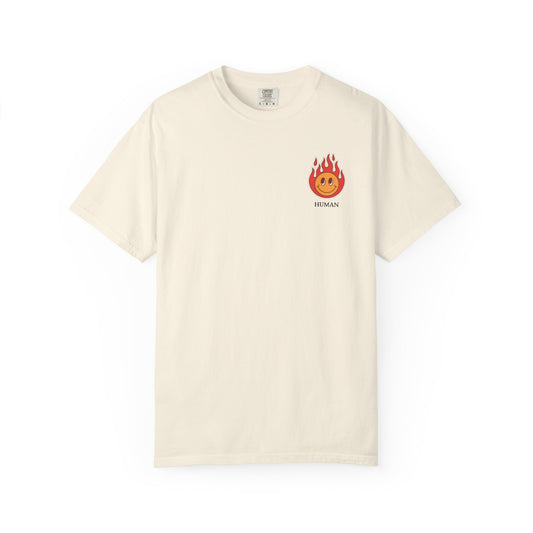 "Happily on fire" Tee - Vintage