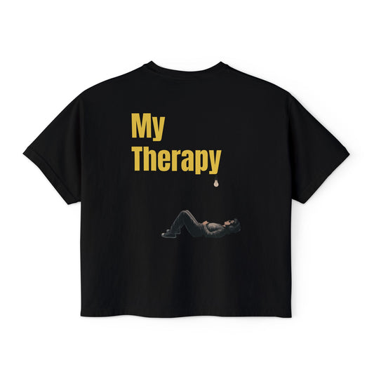 "My Therapy" Boxy Tee