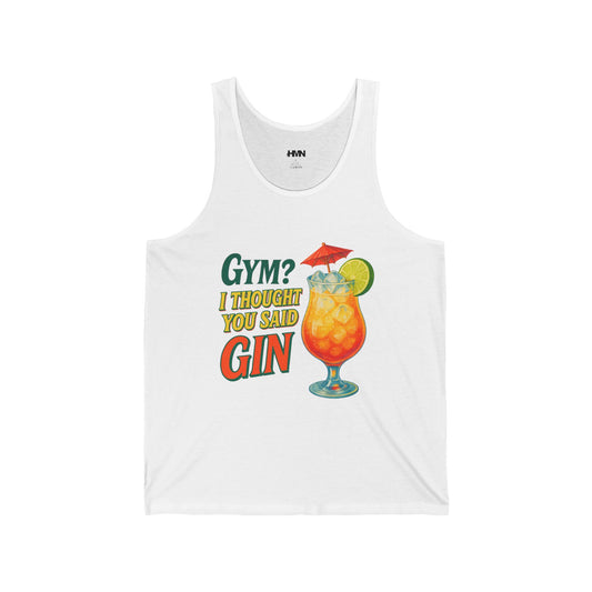"Gym?" Jersey Tank