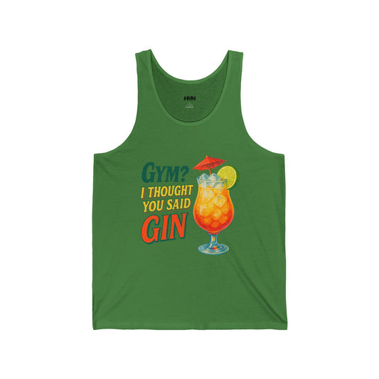 "Gym?" Jersey Tank