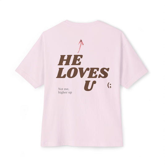 "He Loves u" Tee